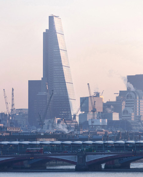 New photographs show Rogers Leadenhall Building nearing completion
