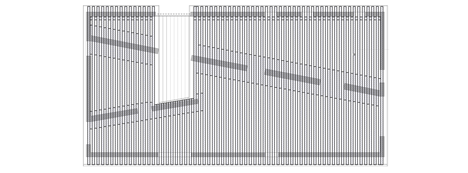 Roof plan of Okazaki House by MDS Co. Ltd