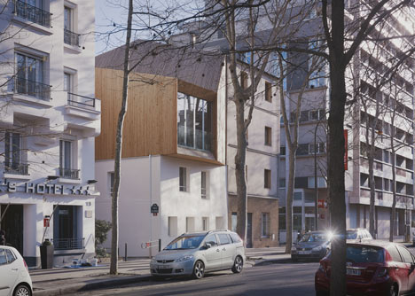 One-storey addition to house in Paris by BANG Architectes