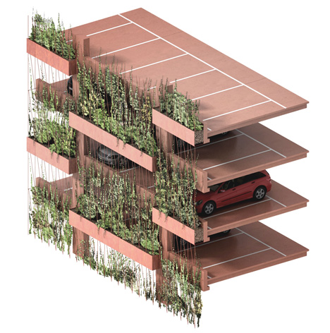 Park n Play car park by JAJA Architects