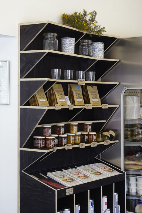 Quality Chop Shop butcher by Fraher Architects references food crates and packaging