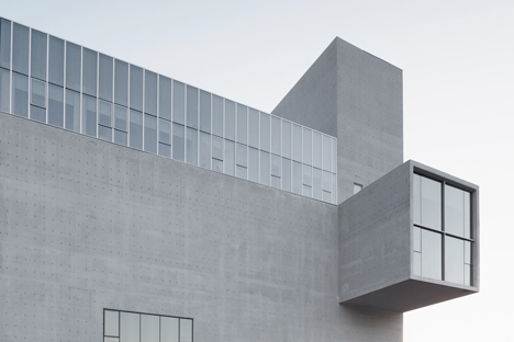 Nameless Architecture adds concrete church to growing Korean town