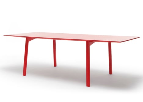 Ripple Table 2.0 by Benjamin Hubert