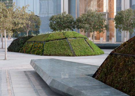 Sowwah Square by Martha Schwartz Partners