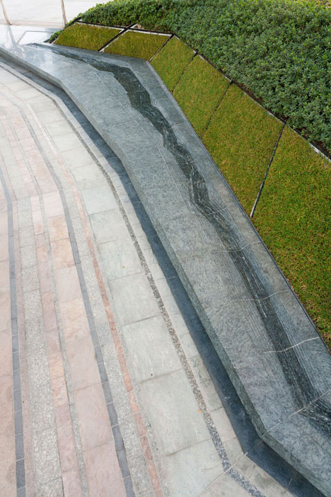 Sowwah Square by Martha Schwartz Partners