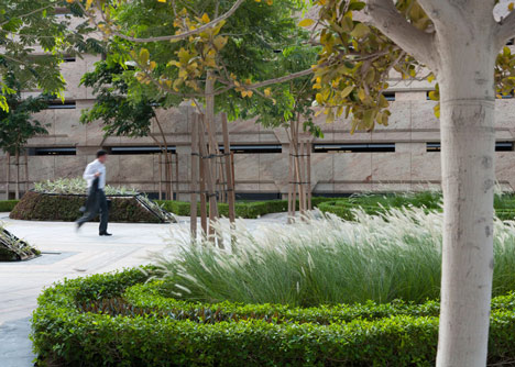 Sowwah Square by Martha Schwartz Partners
