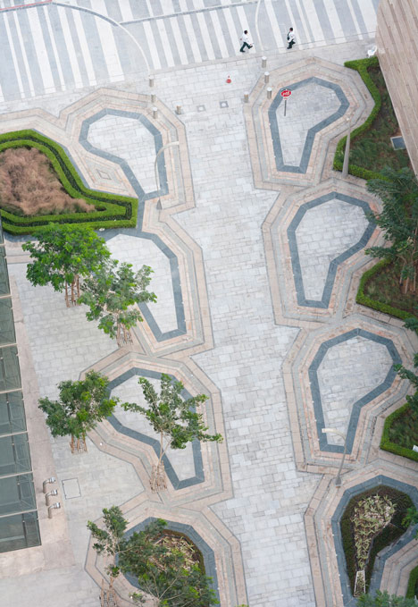 Sowwah Square by Martha Schwartz Partners