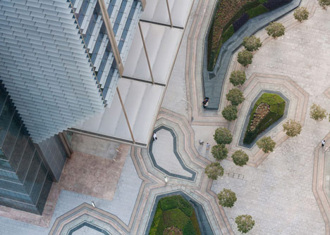 Sowwah Square by Martha Schwartz Partners