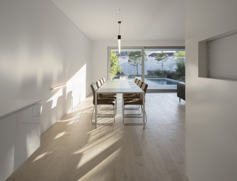 Parede 11 house by Humberto Conde has hinged protective panels