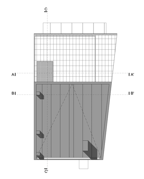 Parede 11 house by Humberto Conde has hinged protective panels