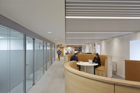 Stone barn refurbished to create university library by John McAslan + Partners
