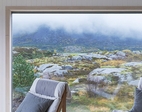 Vega Cottage by Kolman Boye Architects references weathered Norwegian boathouses