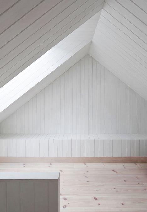 Vega Cottage by Kolman Boye Architects references weathered Norwegian boathouses