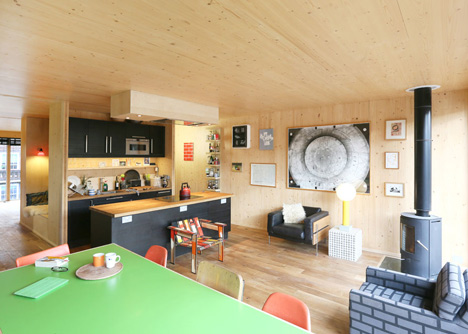 Woodblock House by dRMM