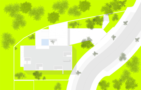 Third floor plan of 07CBE house by Spaceworkers