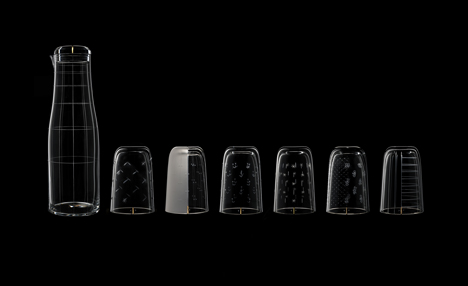 Formafantasma to show engraved glassware at Bagatti Valsecchi in Milan