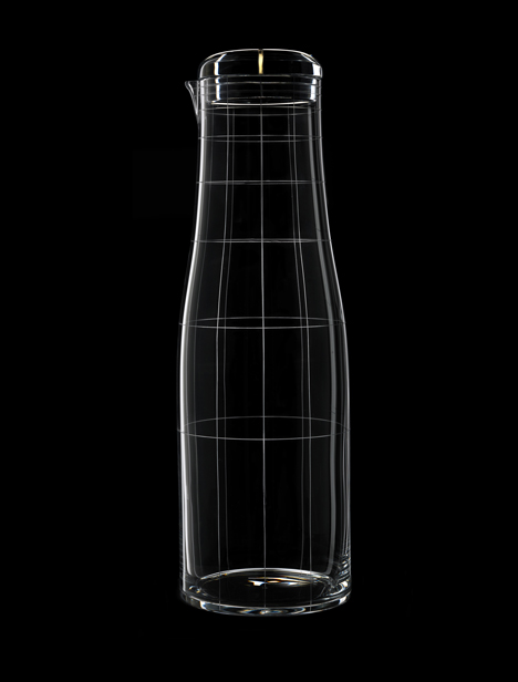 Formafantasma to show engraved glassware at Bagatti Valsecchi in Milan