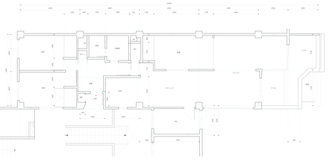 Bare concrete apartment by Airhouse Design Office presents its own fashion exhibitions