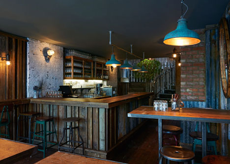 Barnyard Soho restaurant by Brinkworth