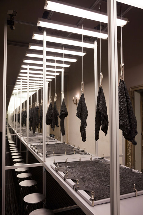 Bart Hess recruits public to create bespoke textile production line in Milan installation