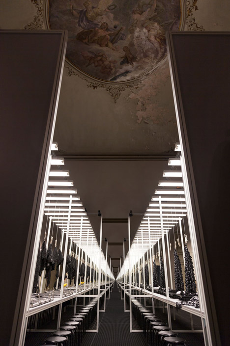 Bart Hess recruits public to create bespoke textile production line in Milan installation