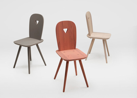 Casamania launches La-Dina chair by Luca Nichetto at Milan design week