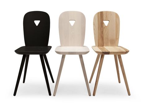 Casamania launches La-Dina chair by Luca Nichetto at Milan design week