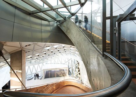 Coop Himmelb(l)au's House of Music concert hall in Aalborg, Denmark