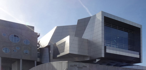 Coop Himmelb(l)au's House of Music concert hall in Aalborg, Denmark