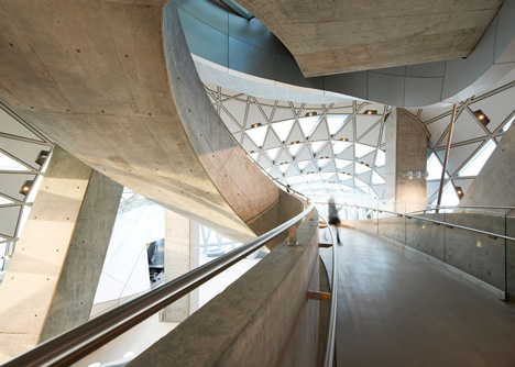 Coop Himmelb(l)au's House of Music concert hall in Aalborg, Denmark