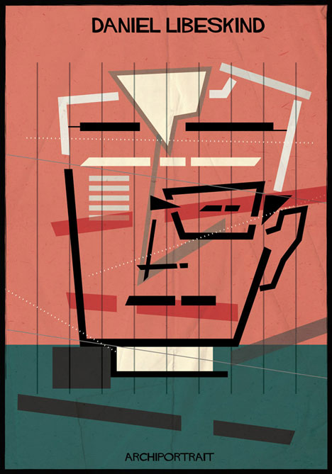 Daniel Libeskind Archiportrait by Federico Babina