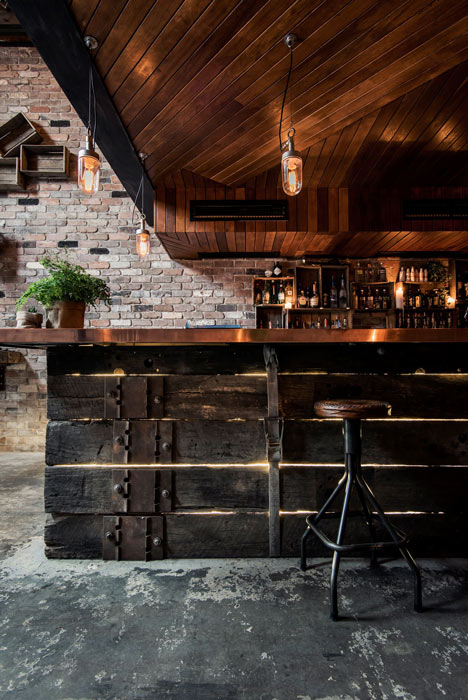 Donnys Bar in Manly by Luchetti Krelle