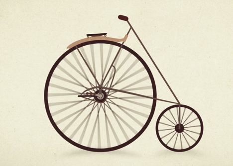 Evolution of the Bicycle by Thallis Vestergaard