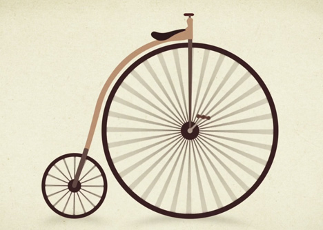Evolution of the Bicycle by Thallis Vestergaard