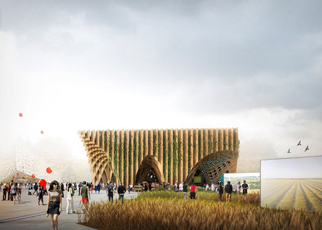 French Pavilion by XTU for Milan Expo 2015