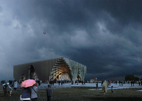 French Pavilion by XTU for Milan Expo 2015