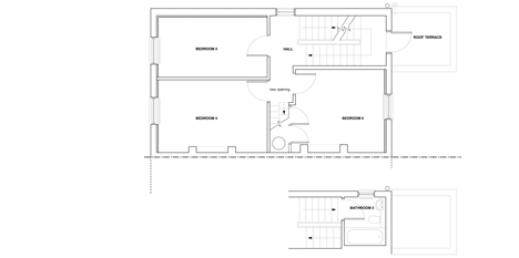 Kilburn Nightingale remodels Hackney townhouse and adds sweet-chestnut joinery