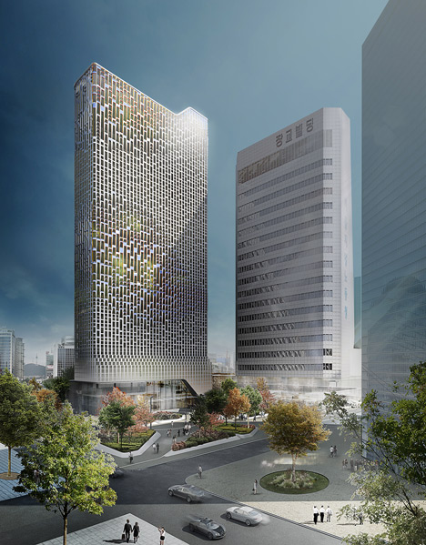 Hanwha HQ Seoul by UNStudio