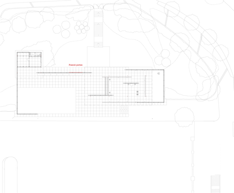 Jordi Bernadó removes the doors from Mies van der Rohe's Barcelona Pavilion