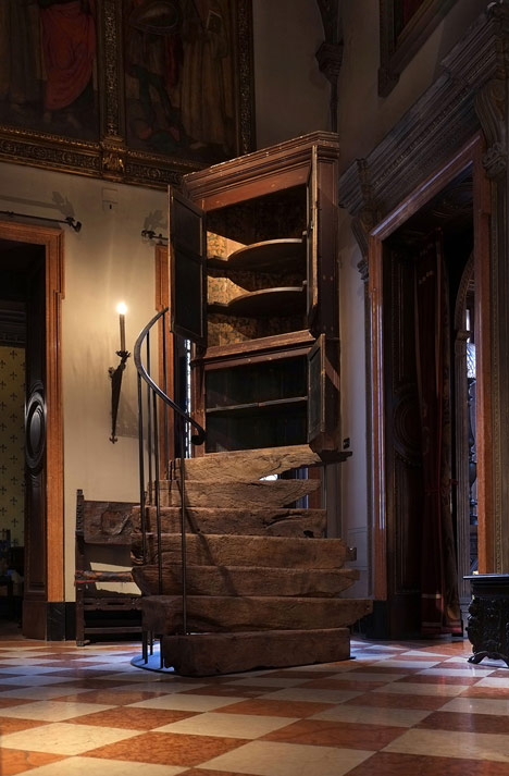 JamesPlumb marries cupboard and staircase for Milan exhibition