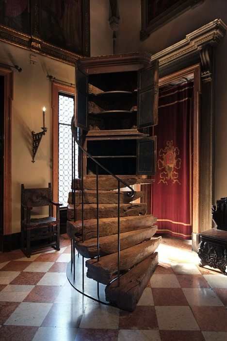 JamesPlumb marries cupboard and staircase for Milan exhibition