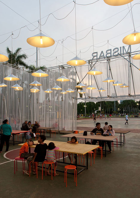 Kineforum Misbar open-air cinema by Csutoras and Liando