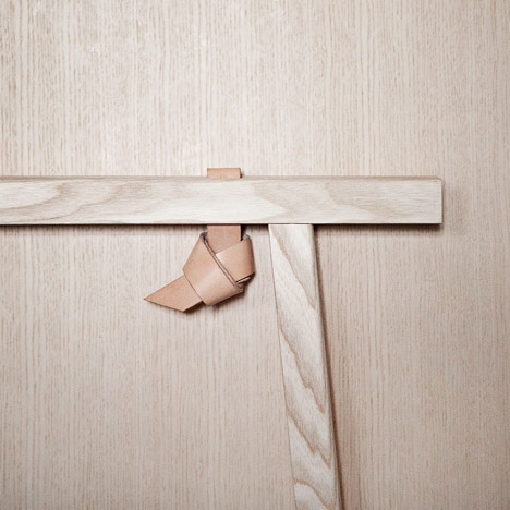 Knot Trestle table by Cecilie Manz for Menu