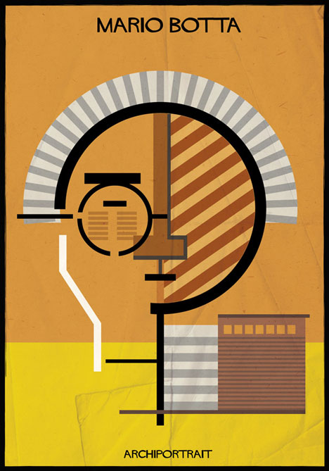 Mario Botta Archiportrait by Federico Babina