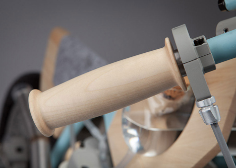 Motorbike reinterpreted as a furniture piece by JoeVelluto
