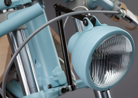 Motorbike reinterpreted as a furniture piece by JoeVelluto