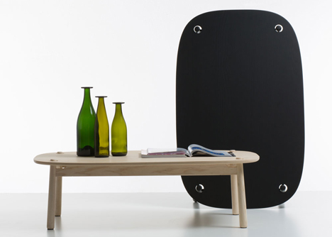 Nendo extends Peg furniture collection for Cappellini