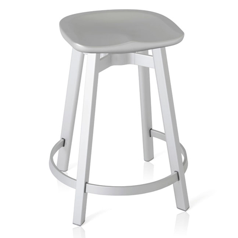 Nendo reimagines the Navy Chair to create new stool for Emeco