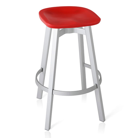 Nendo reimagines the Navy Chair to create new stool for Emeco