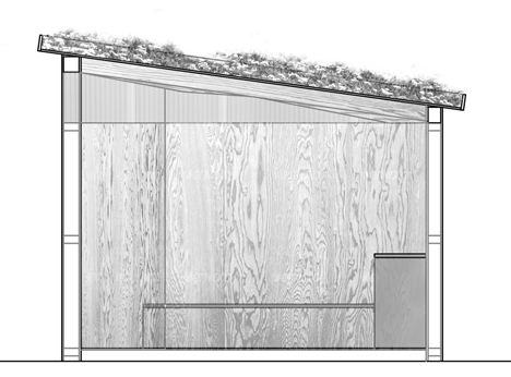New beach huts at Southend on Sea by Pedder and Scampton Architects